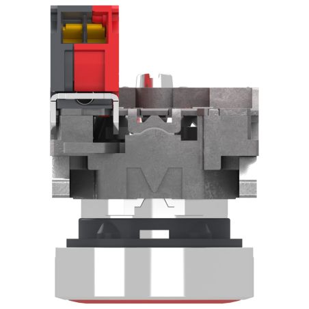 XB4BA425 Schneider - Harmony XB4 - bouton poussoir à impulsion complet rouge - Ø22 - 1NF