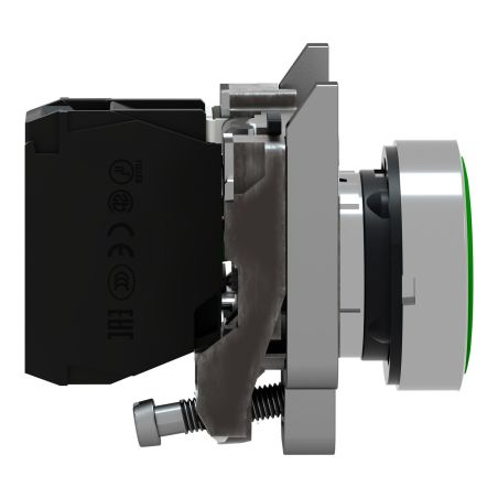 XB4BA3311 Schneider - Harmony XB4 - bouton poussoir impulsion complet vert - Ø22 - 1NO