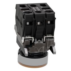 XB4BW35M5 Schneider - Harmony XB4 - poussoir lumineux LED complet orange - Ø22 - 230V - 1NO+1NF