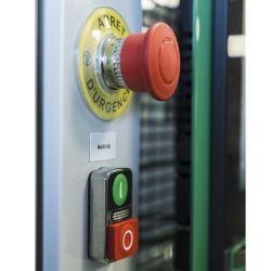 XB4BL734155 Schneider - Harmony - Bouton marche arrêt métal complet- 1NO+1NF