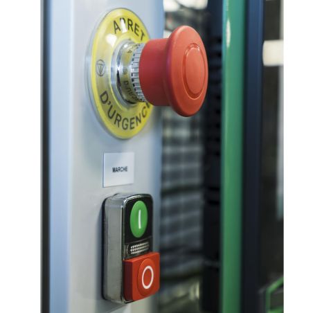 XB4BL734155 Schneider - Harmony - Bouton marche arrêt métal complet- 1NO+1NF