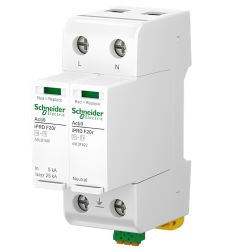 A9L2F120 Schneider - Acti9 IPRDF20r Parafoudre autoprotégé phase + neutre - type 2 + 3 - 20kA