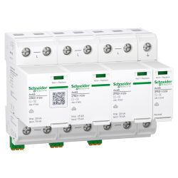 A9L1F625 Schneider - Acti9 IPRD1F25r - Parafoudre autoprotégé - Type 1+2 - triphasé - 25kA