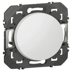 600004 Legrand - Dooxie Poussoir simple 6A 250V - Blanc