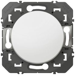 600004 Legrand - Dooxie Poussoir simple 6A 250V - Blanc