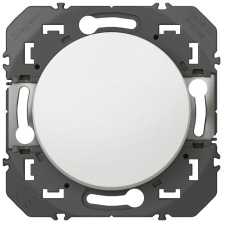600004 Legrand - Dooxie Poussoir simple 6A 250V - Blanc