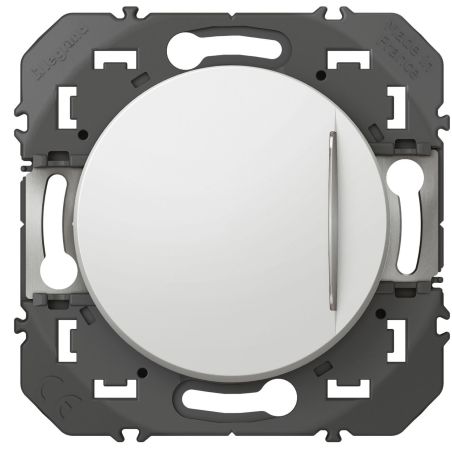 600016 Legrand - Dooxie Poussoir simple avec voyant lumineux 6A 250V - Blanc
