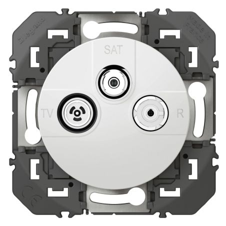 600353 Legrand - Dooxie Prise TV-R-SAT 1 câble - Blanc