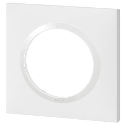 600801 Legrand - Dooxie Plaque de finition carrée 1 poste - Blanc