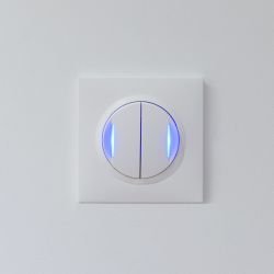 600801 Legrand - Dooxie Plaque de finition carrée 1 poste - Blanc
