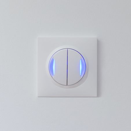 600801 Legrand - Dooxie Plaque de finition carrée 1 poste - Blanc