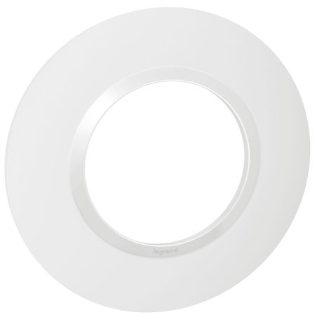 600980 Legrand - Dooxie Plaque de finition ronde 1 poste - Blanc