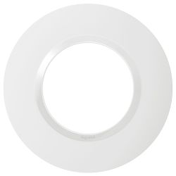 600980 Legrand - Dooxie Plaque de finition ronde 1 poste - Blanc