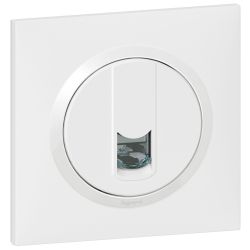 600777 Legrand - Dooxie One Prise RJ45 catégorie 5e FTP livrée avec plaque - Blanc