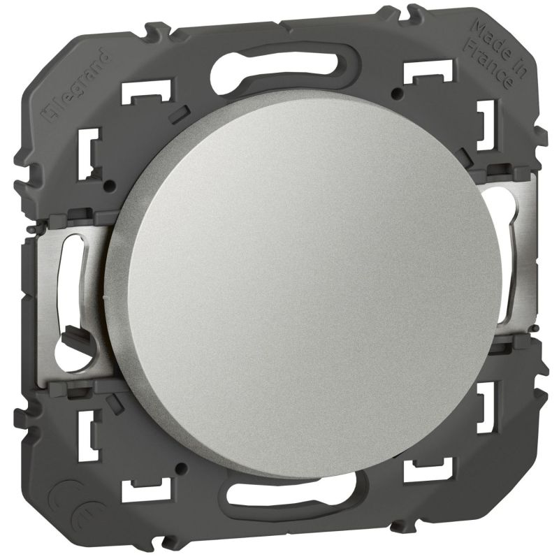 600101 Legrand - Dooxie Interrupteur ou va-et-vient 10A 250V - Aluminium