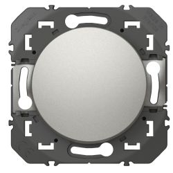 600101 Legrand - Dooxie Interrupteur ou va-et-vient 10A 250V - Aluminium
