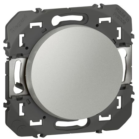 600104 Legrand - Dooxie Poussoir simple 6A 250V - Aluminium