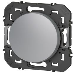600104 Legrand - Dooxie Poussoir simple 6A 250V - Aluminium