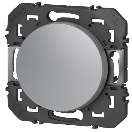600104 Legrand - Dooxie Poussoir simple 6A 250V - Aluminium