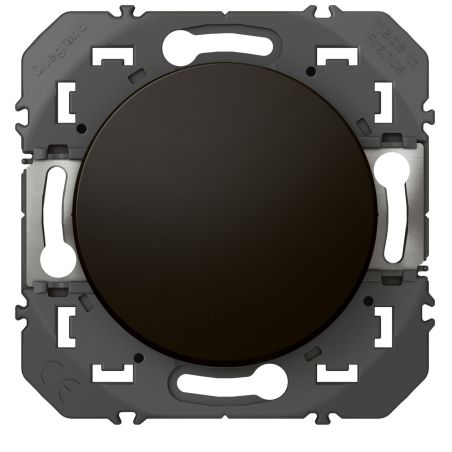 600204 Legrand - Dooxie Poussoir simple 6A 250V - Noir