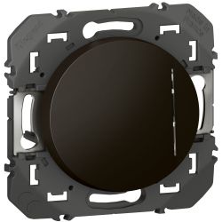 600216 Legrand - Dooxie Poussoir simple avec voyant lumineux 6A 250V - Noir