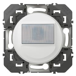 600064A Legrand - Dooxie Détecteur de mouvement mural universel 2 fils sans Neutre 100W LED - Blanc