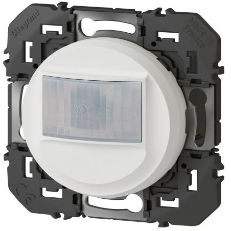 600064A Legrand - Dooxie Détecteur de mouvement mural universel 2 fils sans Neutre 100W LED - Blanc