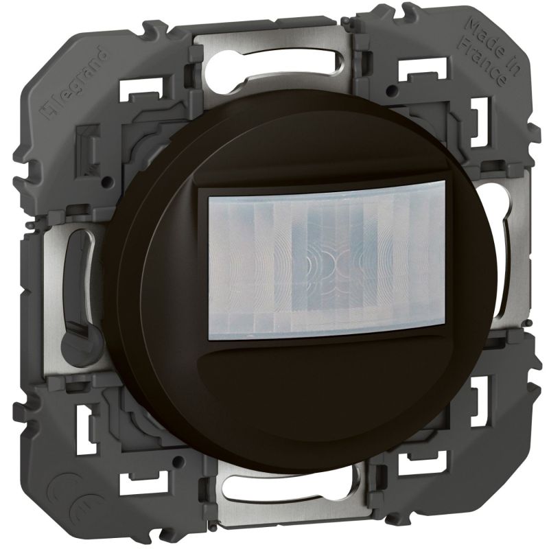 600264A Legrand - Dooxie Détecteur de mouvement mural universel 2 fils sans Neutre 100W LED - Noir