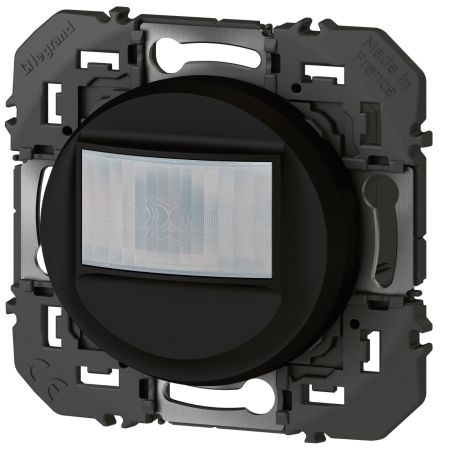 600264A Legrand - Dooxie Détecteur de mouvement mural universel 2 fils sans Neutre 100W LED - Noir