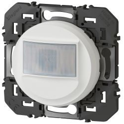 600061A Legrand - Dooxie Détecteur de mouvement mural universel 3 fils 500W LED - Blanc