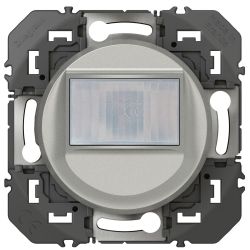 600161A Legrand - Dooxie Détecteur de mouvement mural universel 3 fils 500W LED - Aluminium