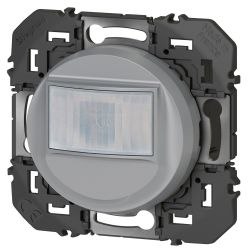 600161A Legrand - Dooxie Détecteur de mouvement mural universel 3 fils 500W LED - Aluminium