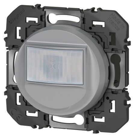 600161A Legrand - Dooxie Détecteur de mouvement mural universel 3 fils 500W LED - Aluminium