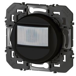 600261A Legrand - Dooxie Détecteur de mouvement mural universel 3 fils 500W LED - Noir