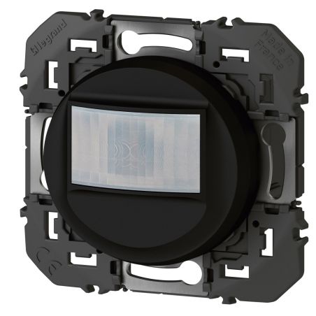 600261A Legrand - Dooxie Détecteur de mouvement mural universel 3 fils 500W LED - Noir