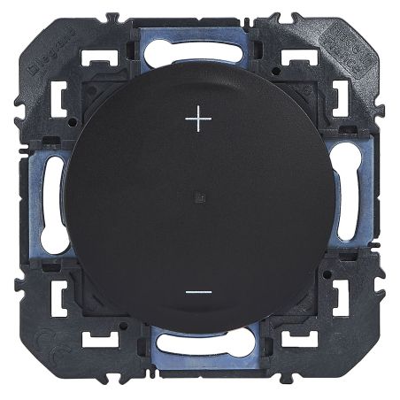 600266A Legrand - Dooxie Variateur de lumière universel 3 fils 150W LED - Noir