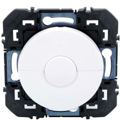 600022 Legrand - Dooxie Poussoir commande de volets roulants 2 boutons - Blanc
