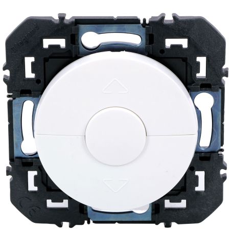 600022 Legrand - Dooxie Poussoir commande de volets roulants 2 boutons - Blanc