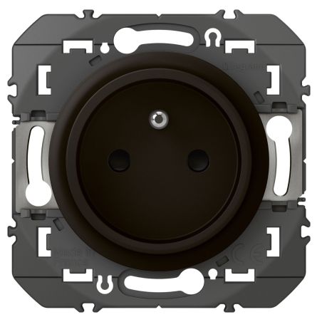 600528 Legrand - Dooxie Prise de courant 2P+T easyréno faible profondeur 16A - Noir