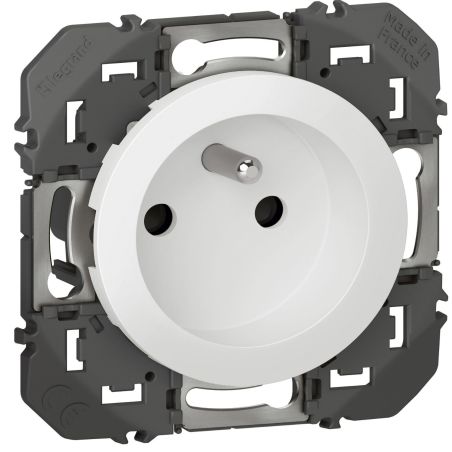 600337 Legrand - Dooxie Prise de courant 2P+T à puits 16A - Blanc