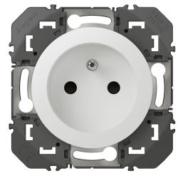 600337 Legrand - Dooxie Prise de courant 2P+T à puits 16A - Blanc