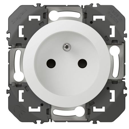 600337 Legrand - Dooxie Prise de courant 2P+T à puits 16A - Blanc