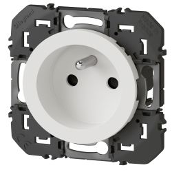600337 Legrand - Dooxie Prise de courant 2P+T à puits 16A - Blanc