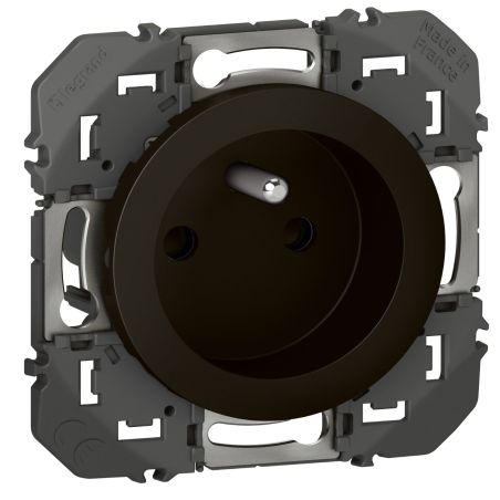 600537 Legrand - Dooxie Prise de courant 2P+T à puits 16A - Noir