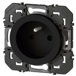 600537 Legrand - Dooxie Prise de courant 2P+T à puits 16A - Noir