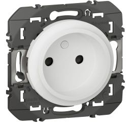 600334 Legrand - Dooxie Prise de courant 2P à puits 16A - Blanc