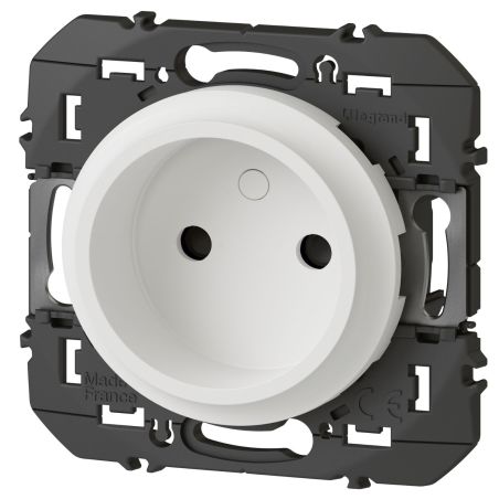 600334 Legrand - Dooxie Prise de courant 2P à puits 16A - Blanc
