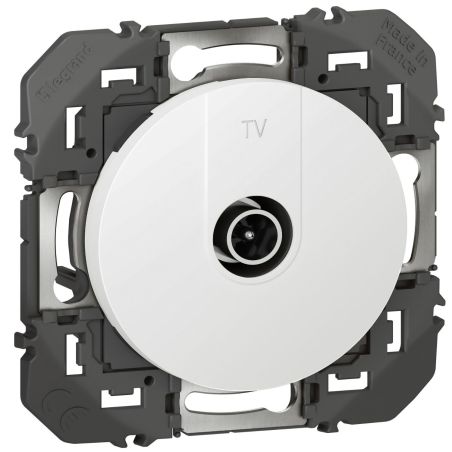 600351 Legrand - Dooxie Prise TV simple étoile blindée - Blanc