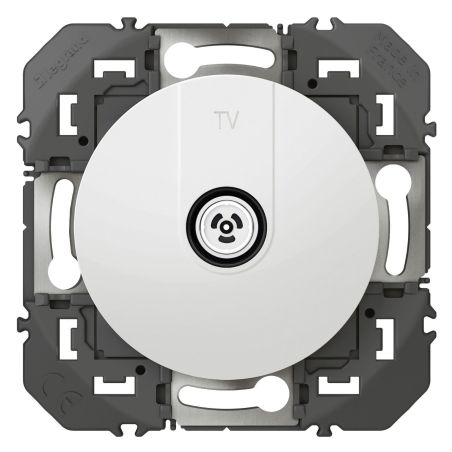 600351 Legrand - Dooxie Prise TV simple étoile blindée - Blanc
