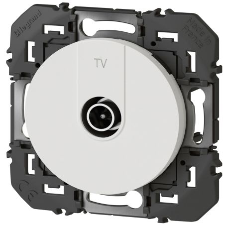 600351 Legrand - Dooxie Prise TV simple étoile blindée - Blanc